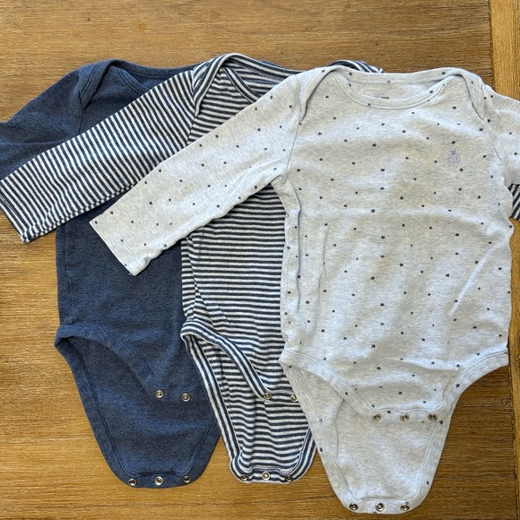 10-piece Baby Gap Longsleeve Bodysuit Bundle 18-24 month - Picture 4 of 4